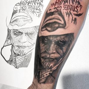 Tattoo Jocker calco