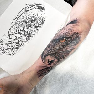 Tattoo águila