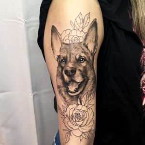 Tattoo perro